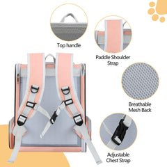 ZEJOROSE cat backpack folded flat for compact storage after trips