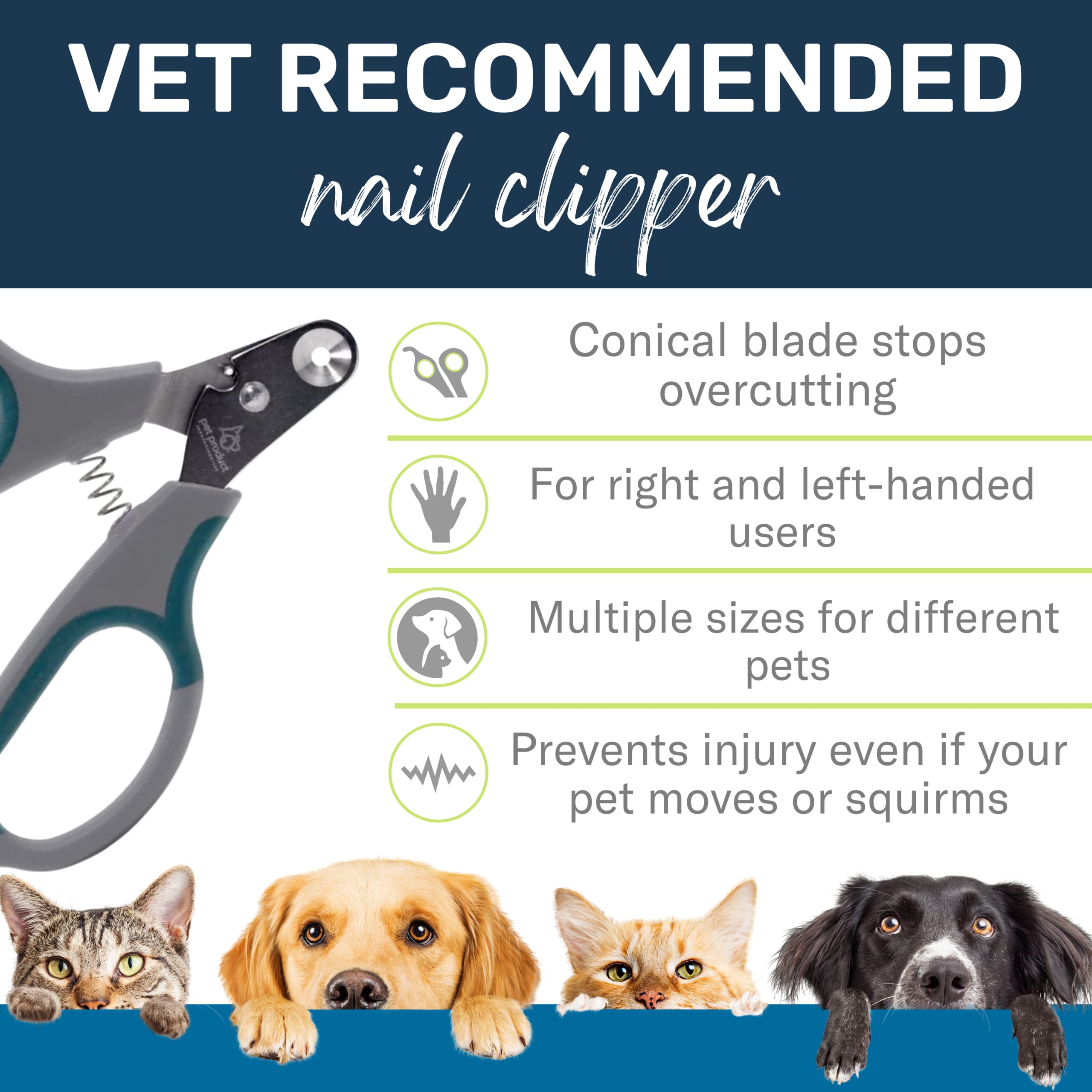 Zen Clipper 3mm hole dog nail trimmer delivering precise cuts for small dogs.