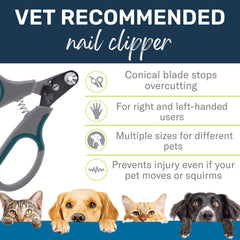 Zen Clipper 3mm hole dog nail trimmer delivering precise cuts for small dogs.