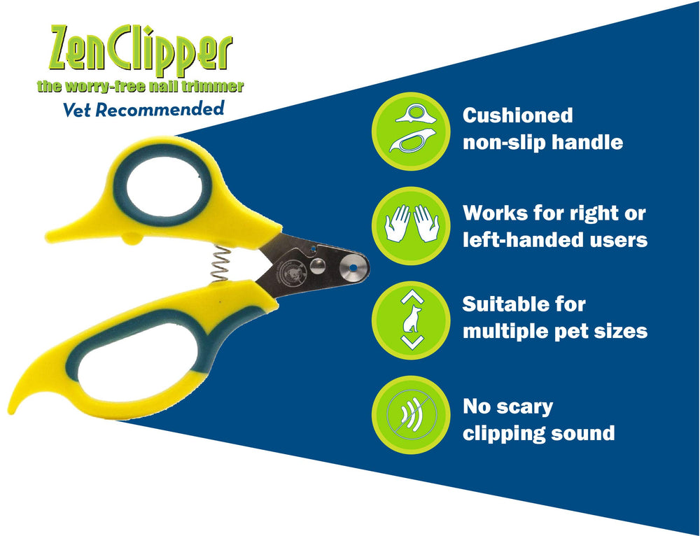 Zen Clipper packaging with sizing card for correct fit guidance.
