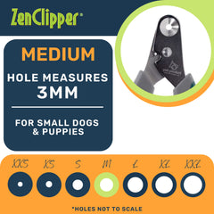 Zen Clipper shows ergonomic, non-slip handle for comfortable at-home grooming.