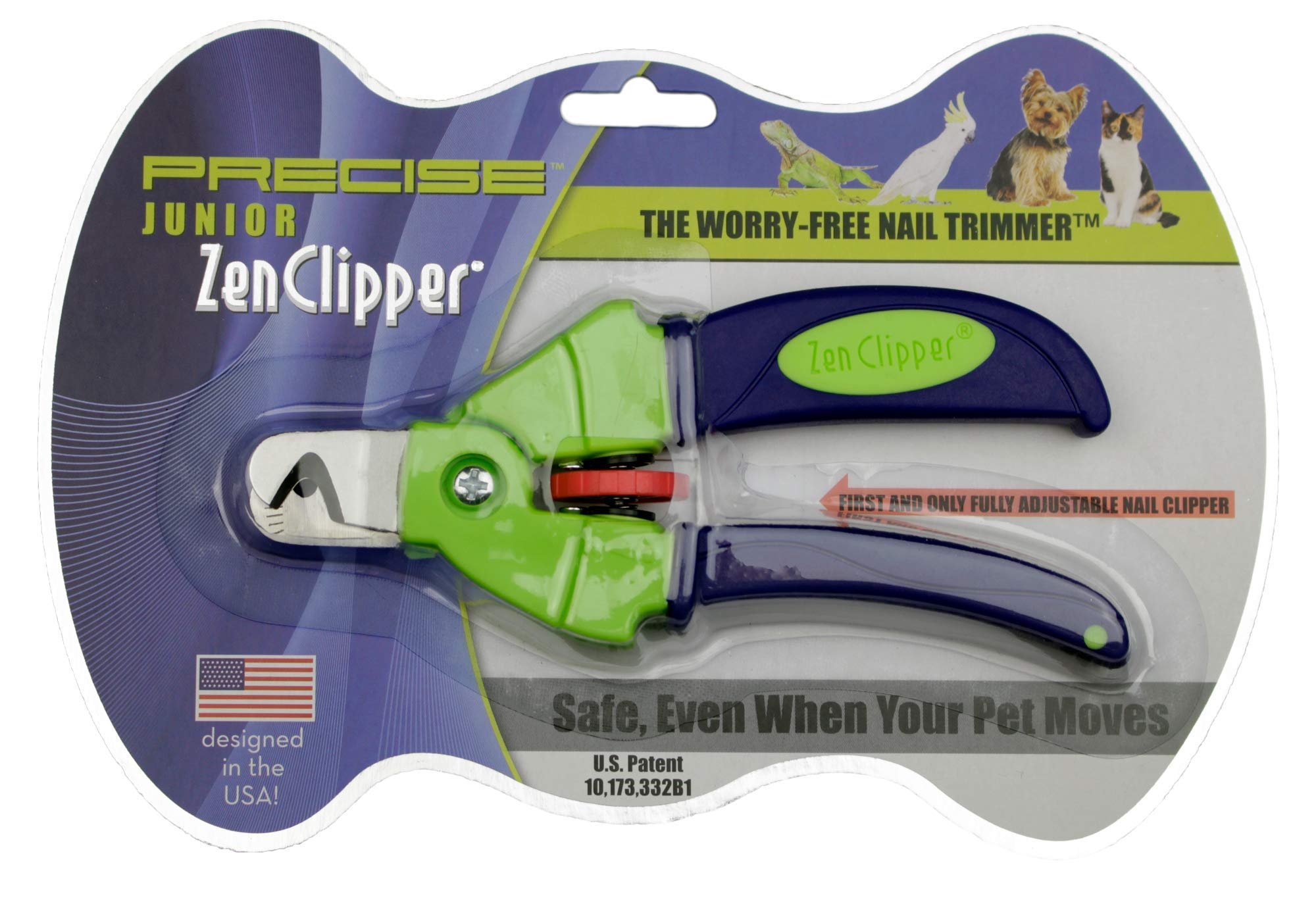 Zen Clipper Precise used on cats for calm, precise nail trims.