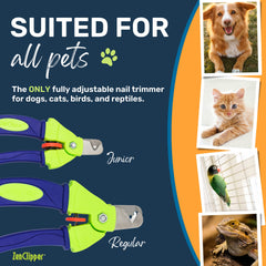 Zen Clipper Precise safety cut design reduces overcut risk.