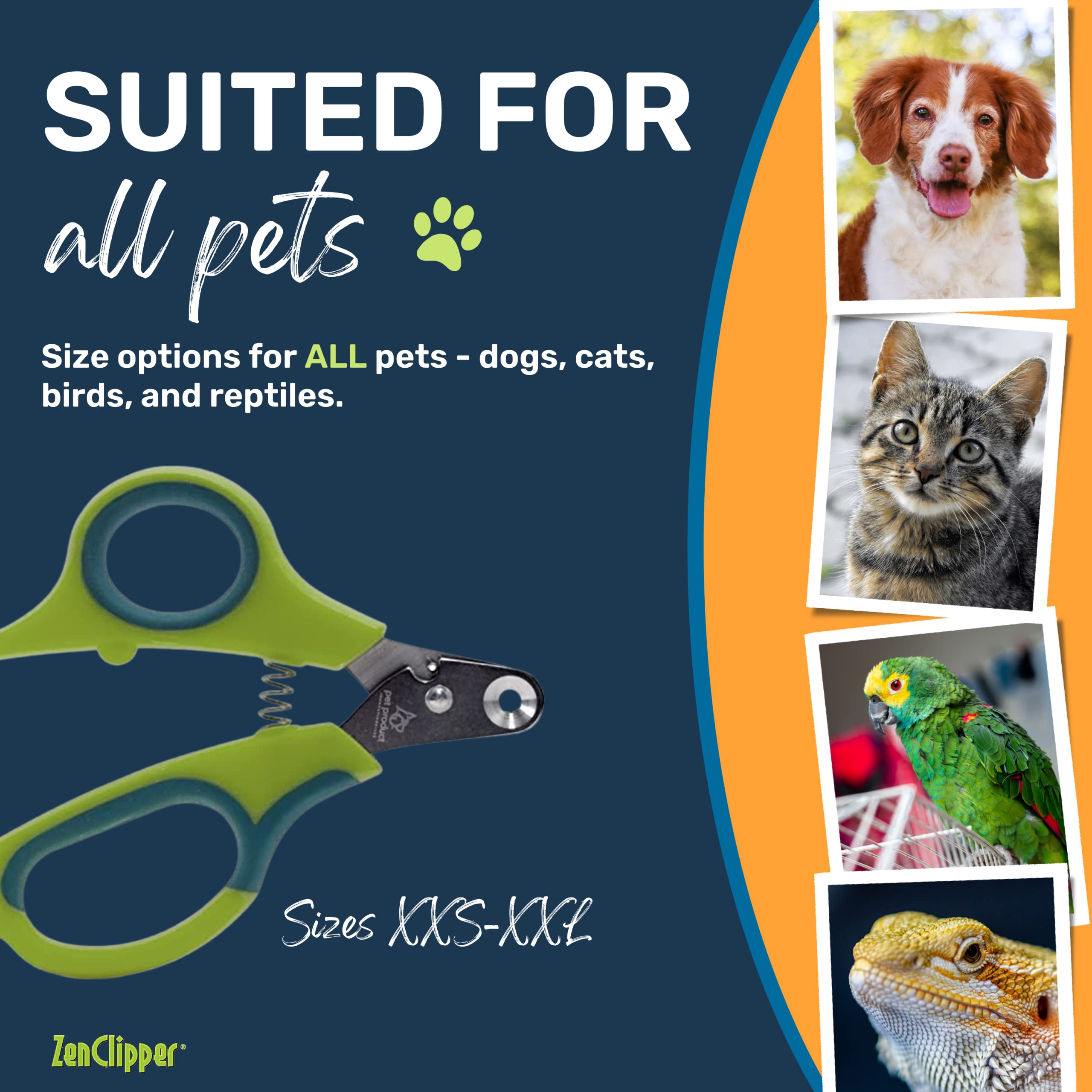 Zen Clipper operates quietly to support calm grooming sessions.