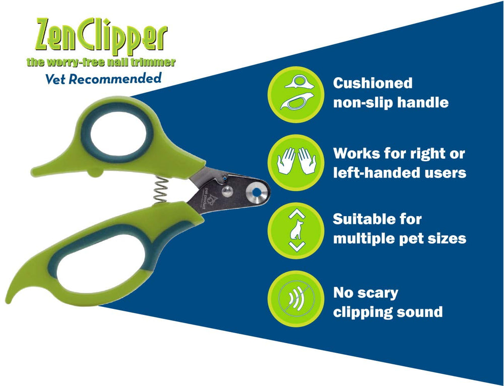 Zen Clipper quiet nail trimmer supports calm at-home grooming