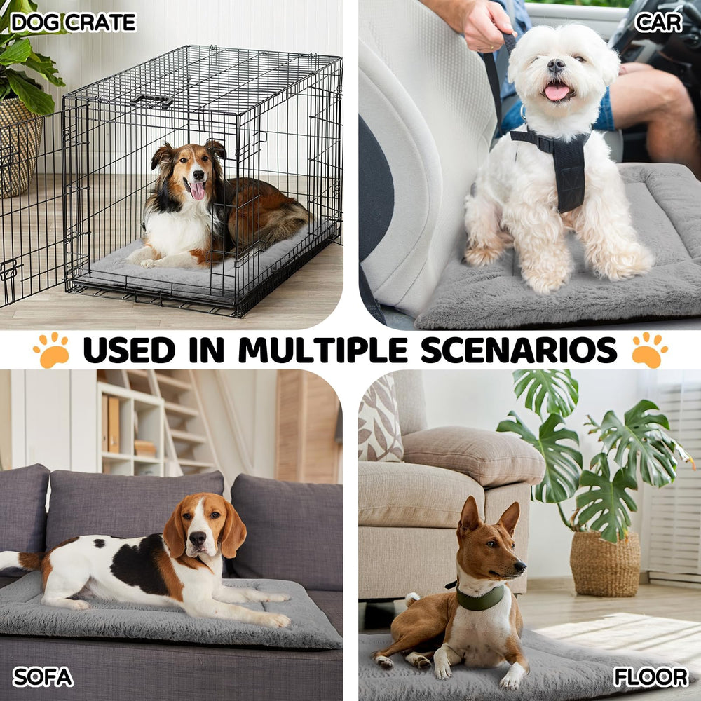 ZENGAOOU dog bed machine washable for easy cleanup