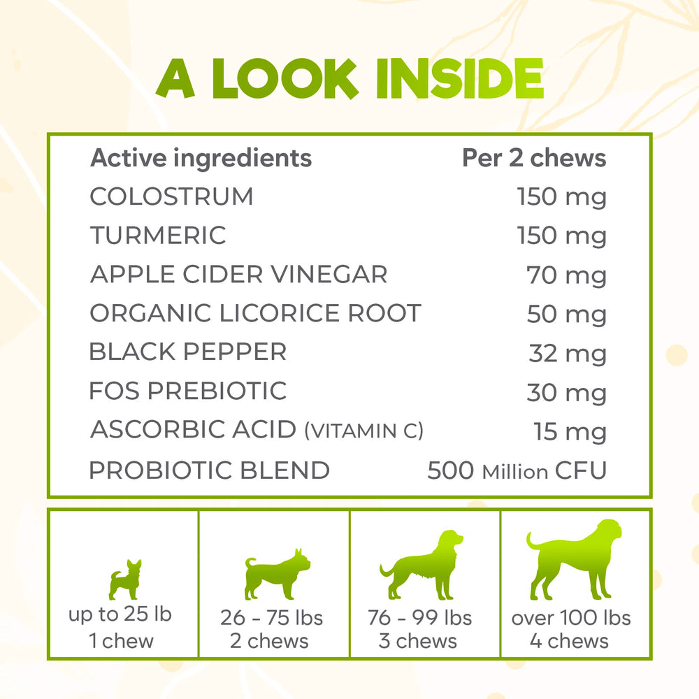 ZENO Dog Allergy Chews aim to soothe paw itch and skin discomfort.
