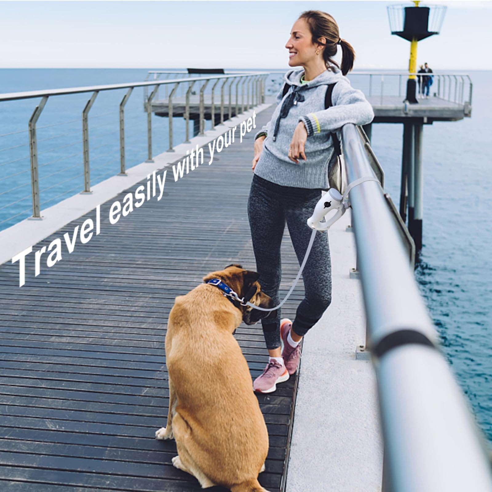 ZenQeek durable polyester tape demonstrates strength for large dogs.