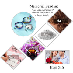 zeqingjw collar urna tapa grabable, opción personalizada para agradecer