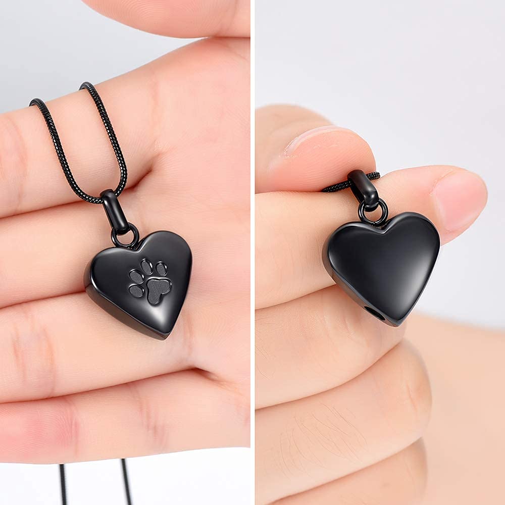 zeqingjw pet ashes jewelry usage showing wearable memorial during daily life