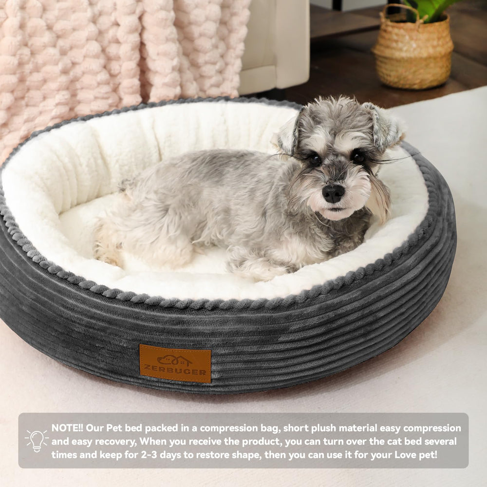 Zerbuger gift-ready cat bed makes a thoughtful present for pet lovers.