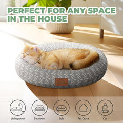 Zerbuger donut bed is travel-friendly and lightweight for trips.
