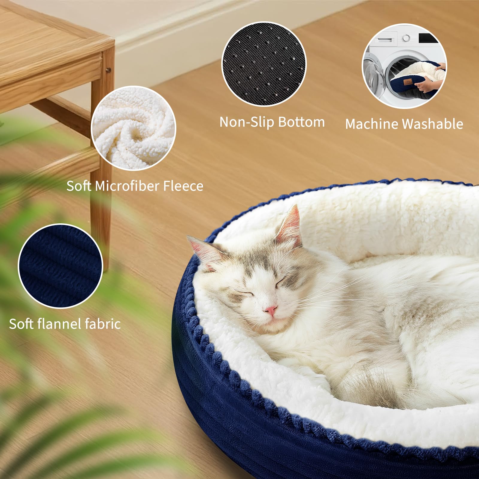 Zerbuger gift-ready bed in navy packaging makes thoughtful present