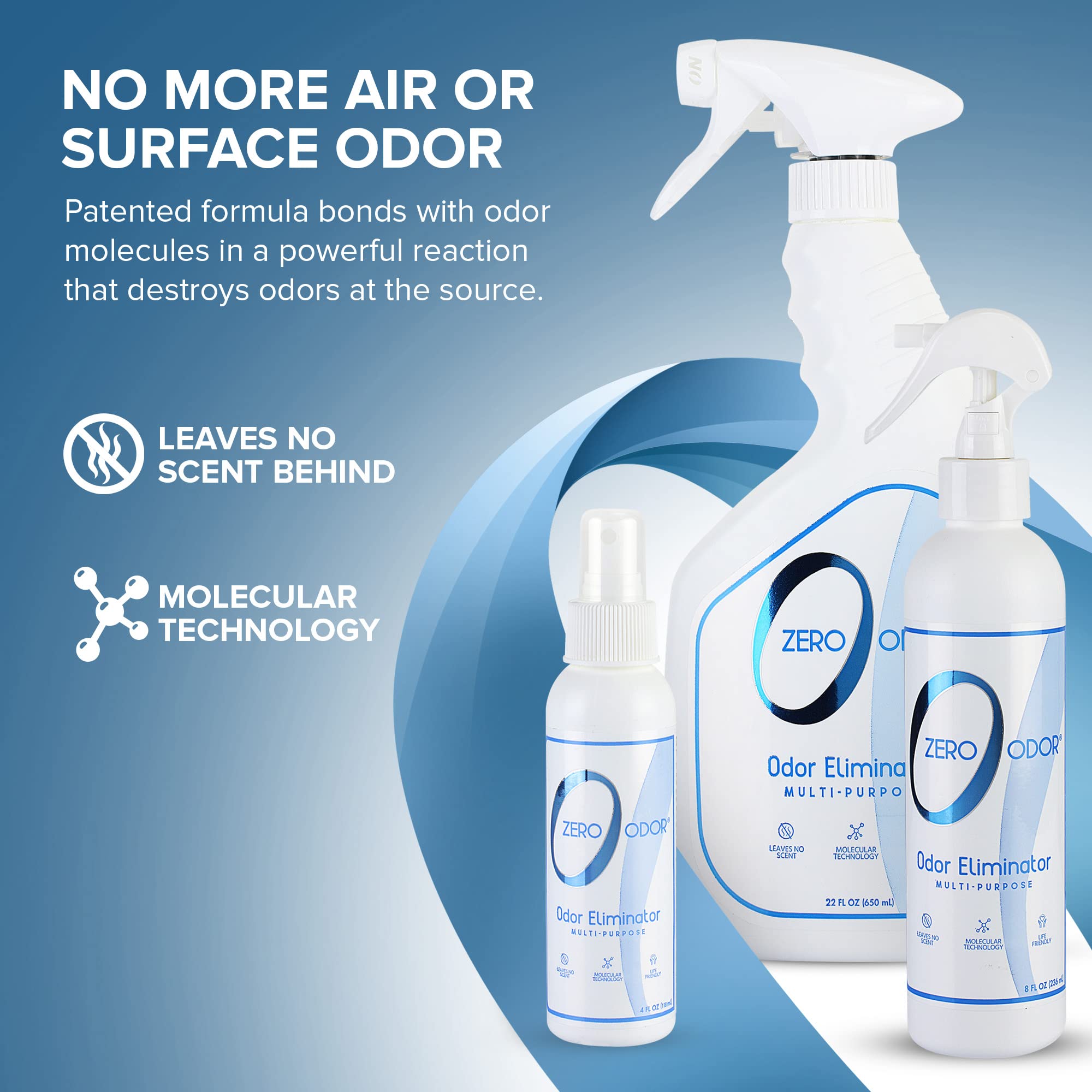 Zero Odor bathroom-odor-elimination captures fast removal of bathroom odors and freshens the air.