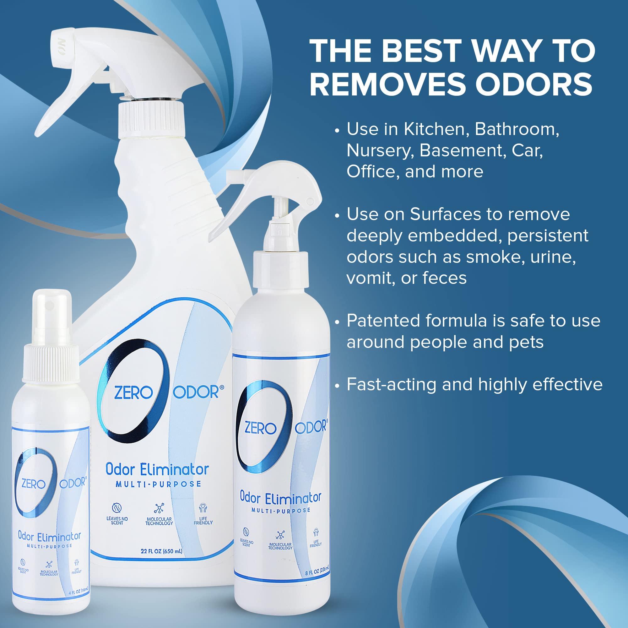 Zero Odor car-odor-neutralizer highlights portable odor control for vehicles and on-the-go freshness.