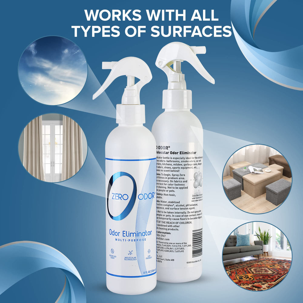 Zero Odor tracer-scent spray guides coverage while quickly fading after use