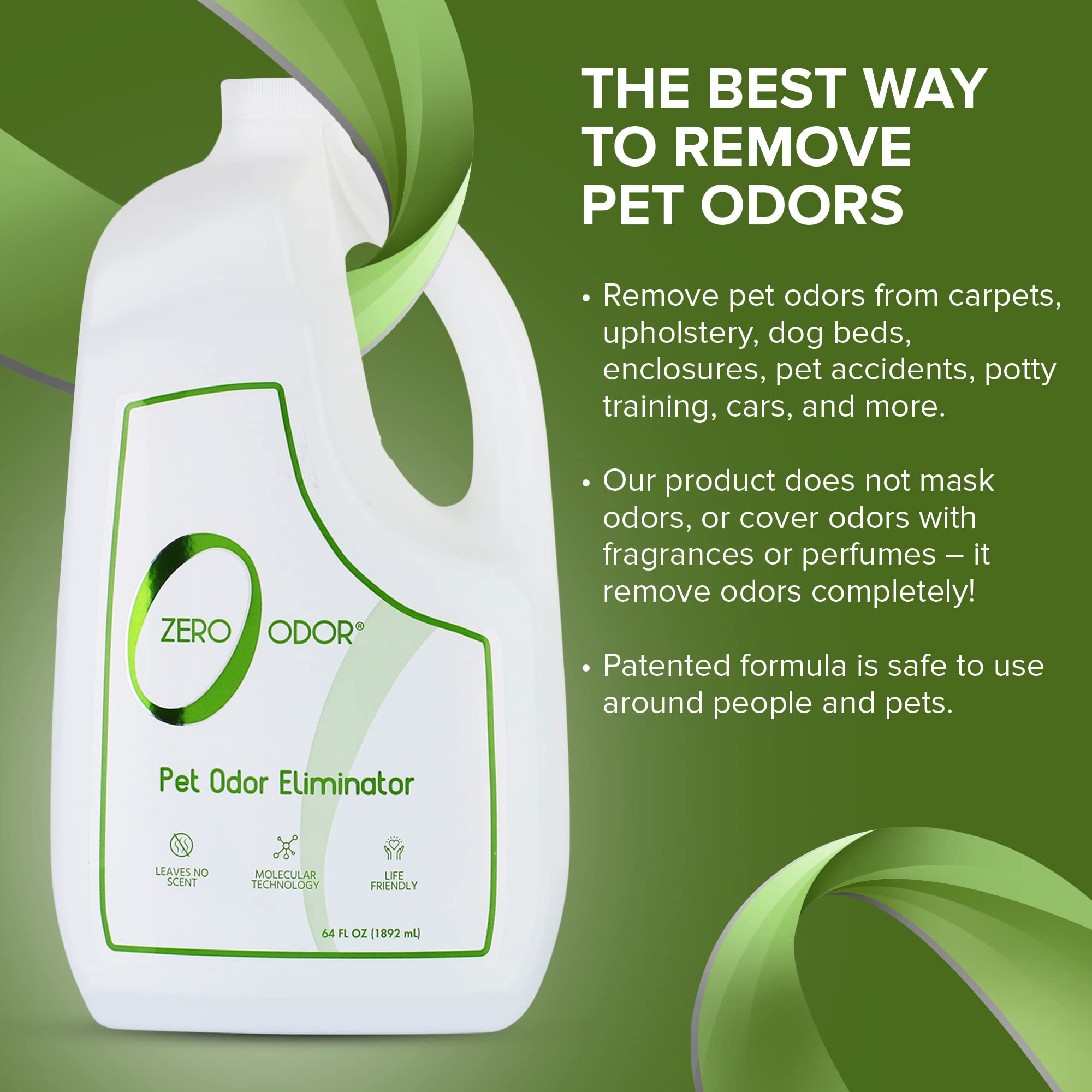 Zero Odor pet odor eliminator bedroom bedding odor control in sheets
