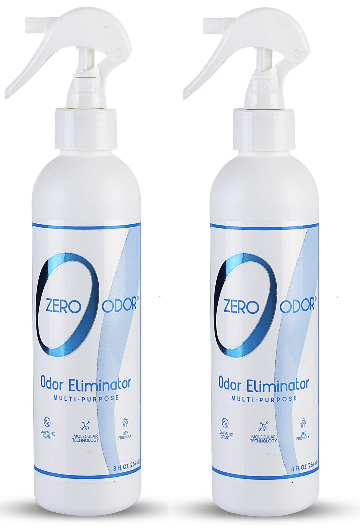 Zero Odor spray bottle in kitchen eliminates odors without masking scents