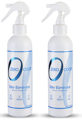 Zero Odor spray bottle in kitchen eliminates odors without masking scents
