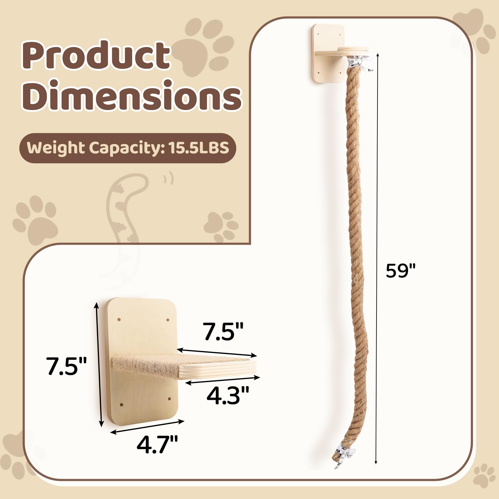 ZESTEFY cat ladder corner setup enables versatile room placement