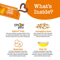 Zesty Paws Mousse alergia e inmunidad, porciones listas para servir.