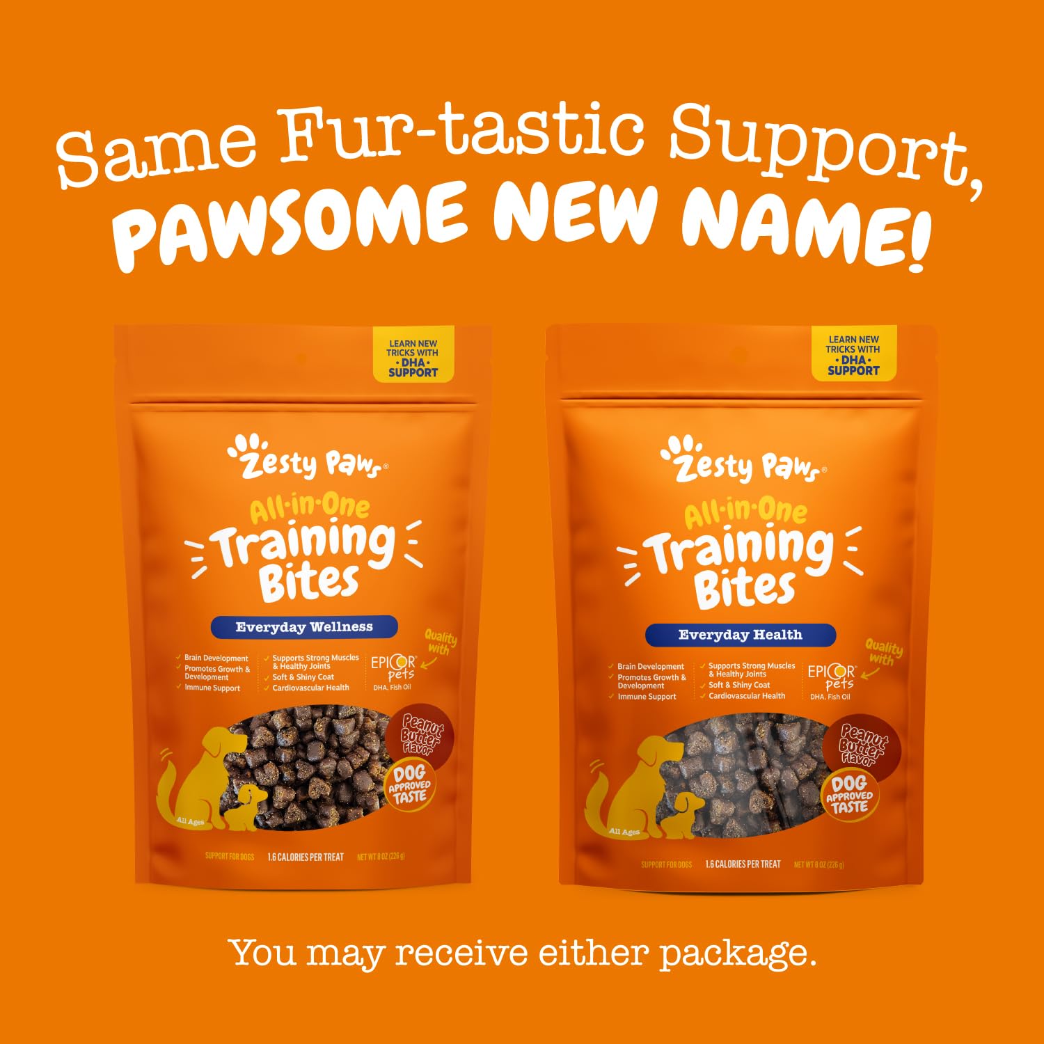 Zesty Paws para cachorros y adultos, entrenamiento de alto valor.