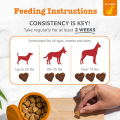 Zesty Paws Cardio Bites alask omega fish oil delivers omega-3s for heart support