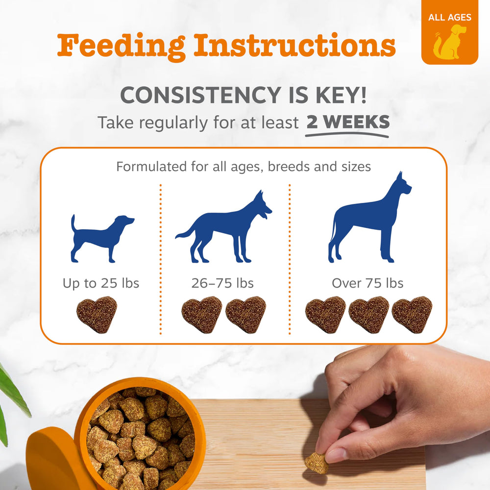 Zesty Paws joint-support chews close-up for hip mobility.