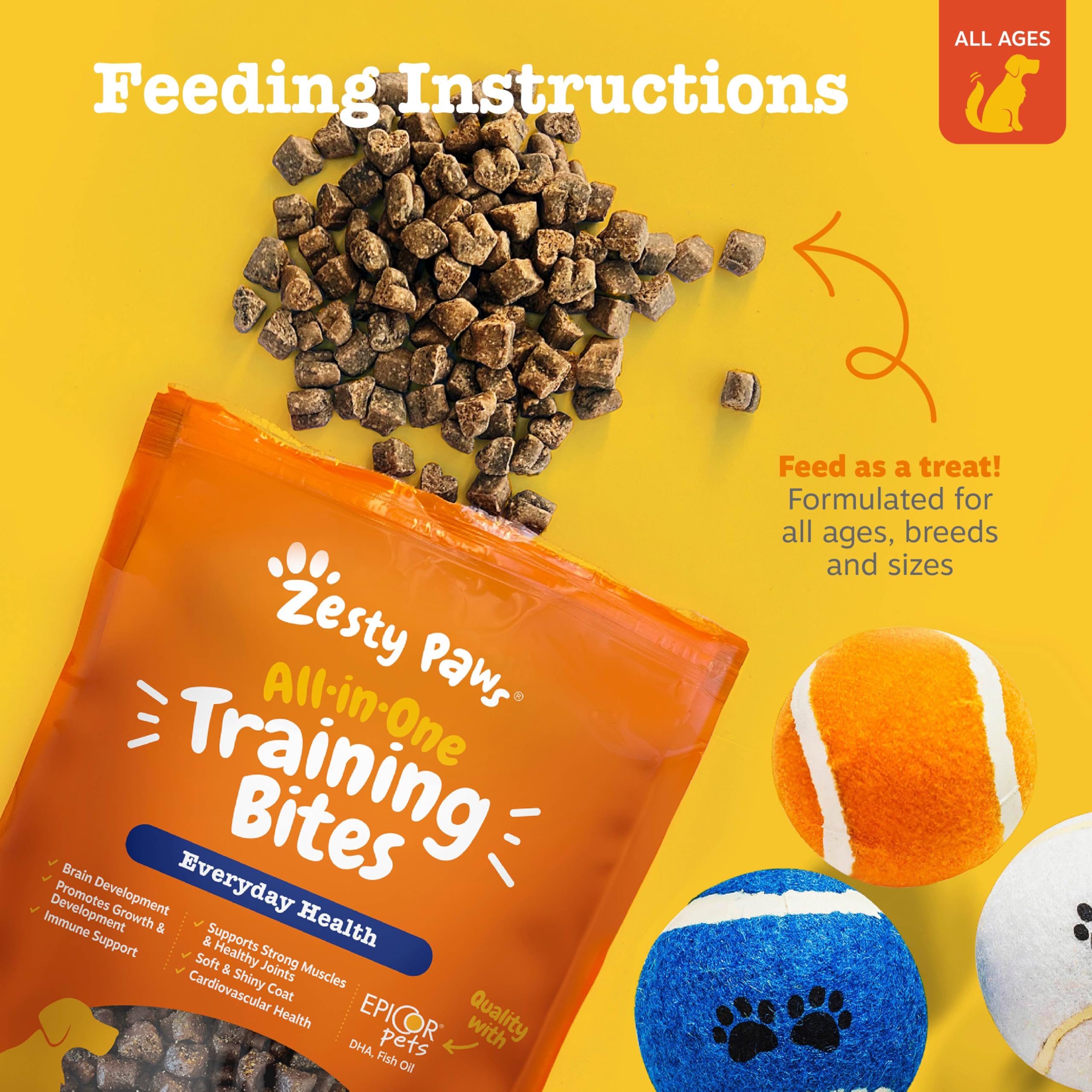 Epicor Pets de Zesty Paws para apoyar la inmunidad de la mascota.