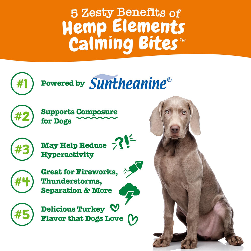 Zesty Paws Calming Chews close-up highlighting texture and palatability for dogs' calm moments
