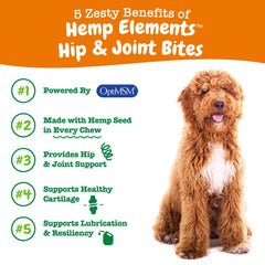 Zesty Paws Mobility Bites soft chews closeup—tasty texture for daily joint movement