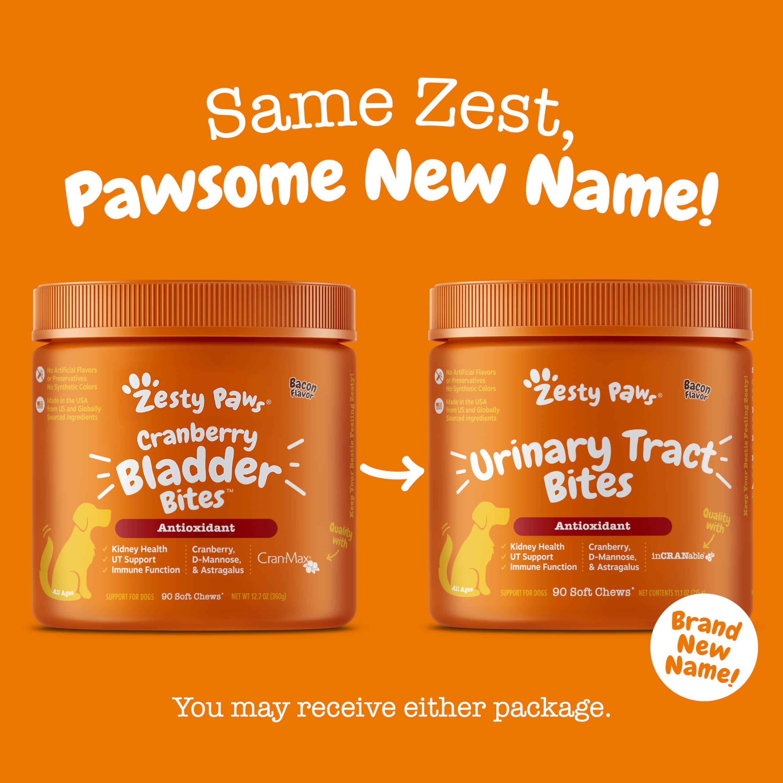 Zesty Paws nettle root ingredient—kidney and urinary tract support for dogs.