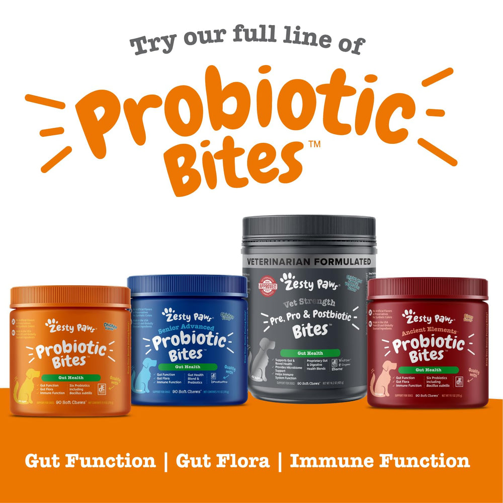 DE111 Bacillus subtilis probiotic detail for Zesty Paws dog formula
