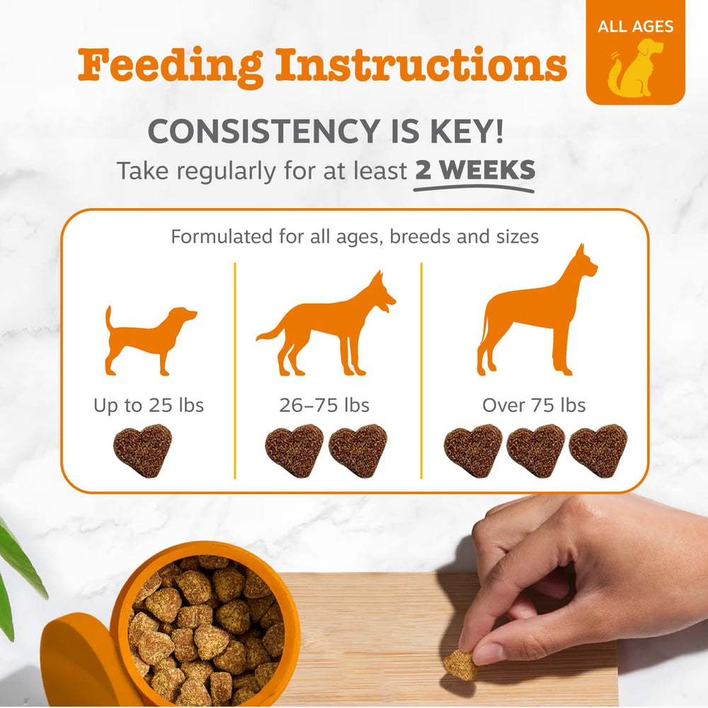 DE111 ingredient label on Zesty Paws Probiotics shows probiotic science.