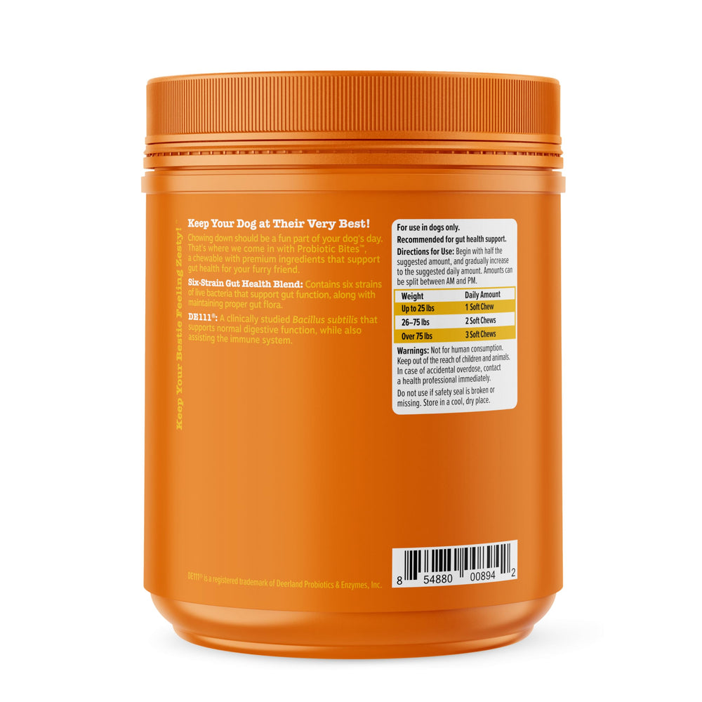 Zesty Paws Probiotics for Dogs immune support concept visual.
