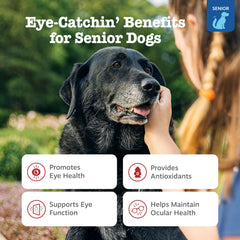 Zesty Paws Senior Vision Bites with Lutemax 2020 for eye function.