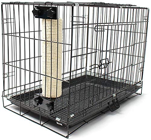 ZFBIRD sisal-scratcher dimensions 2.7x15.7 inches indicate a compact cage fit.