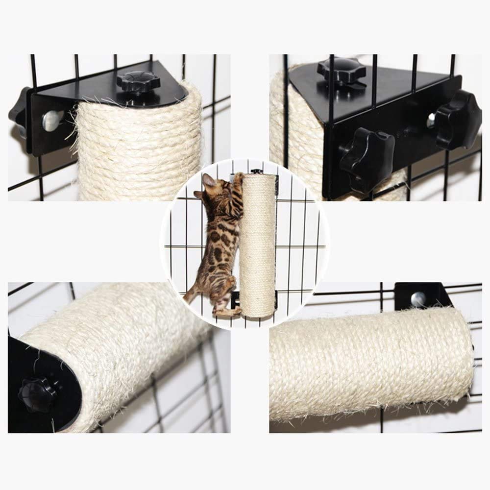 ZFBIRD sturdy-mounting-brackets illustrate stable support during active scratching.