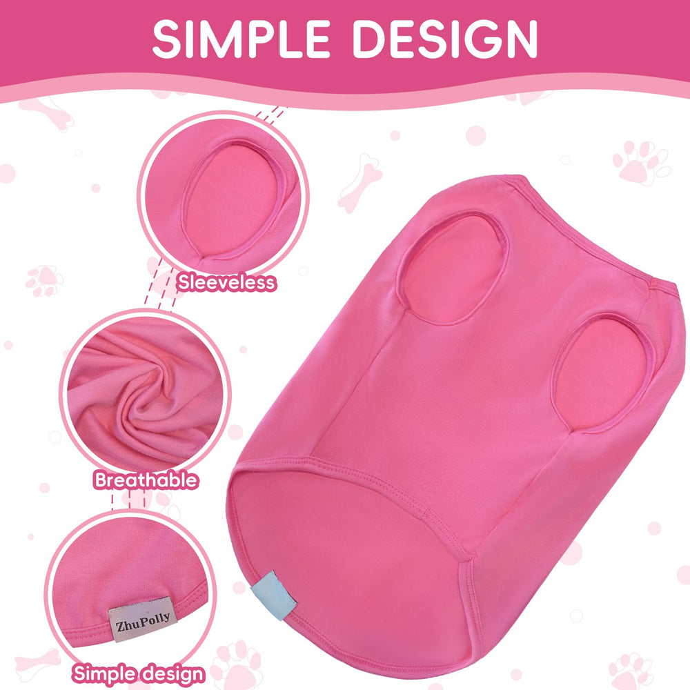 ZhuPolly breathable fabric protects skin and keeps dogs cool