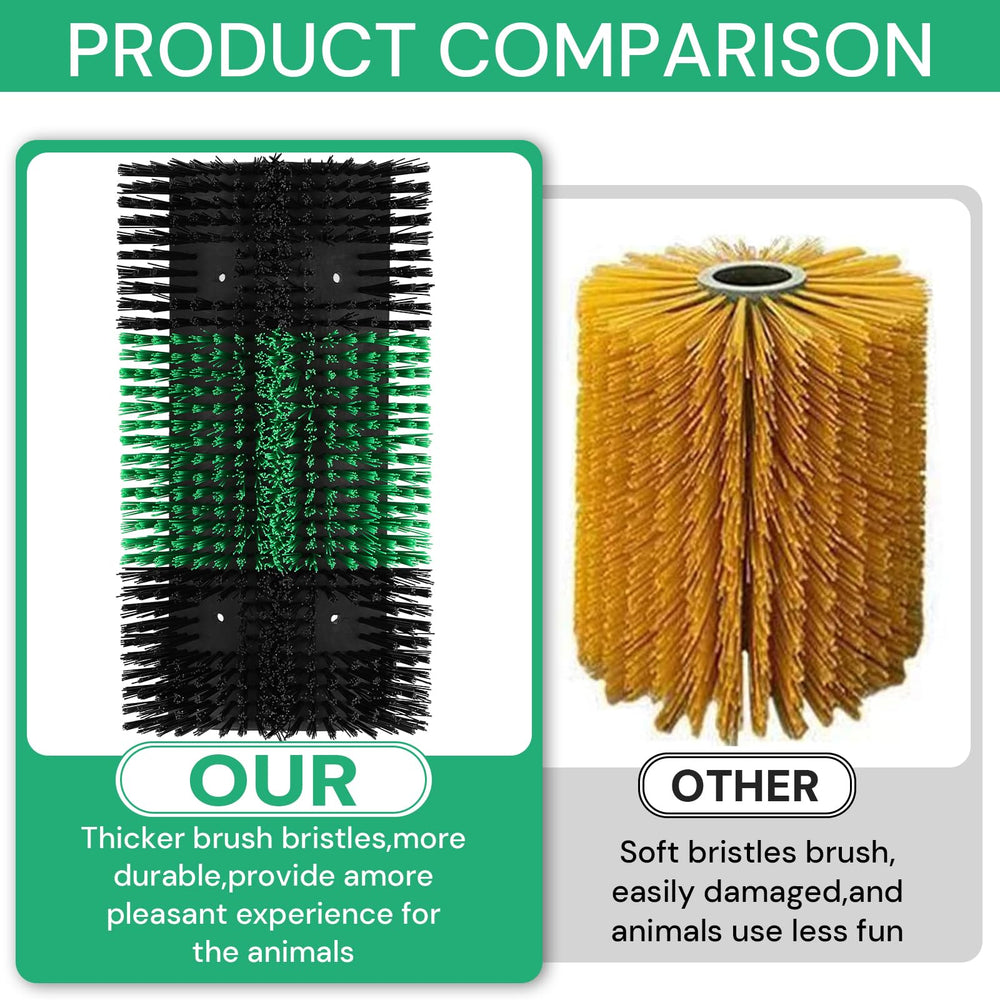 Zhuo LeLe brush removes loose hair and dirt for healthier coats