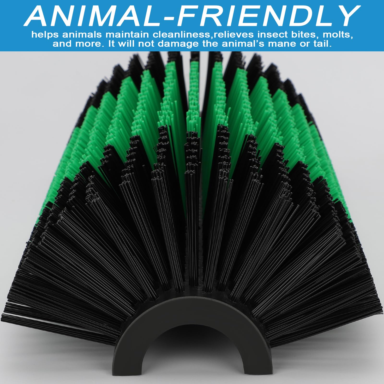 Zhuo·LeLe brush in use by cows encourages movement and comfort.