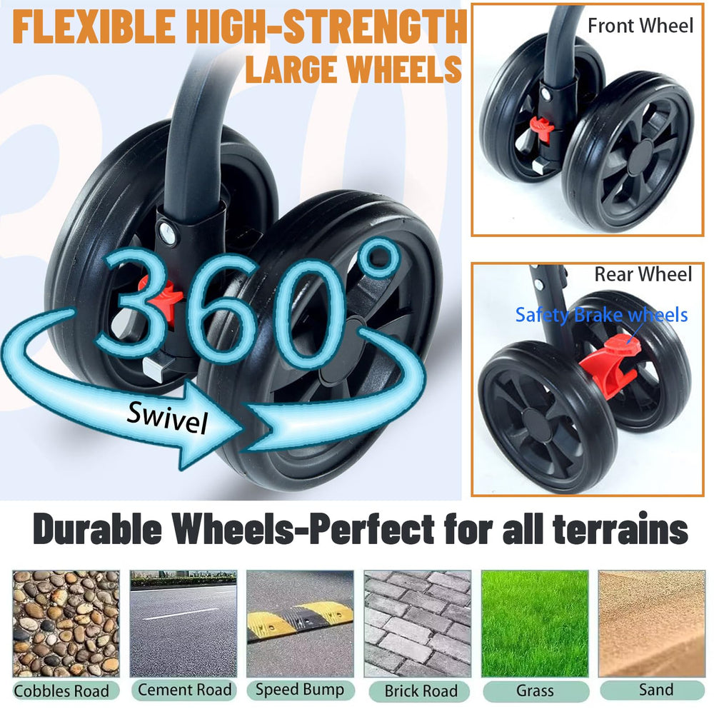 ZHUOKECE one-foot brake feature demonstrates simple safety stopping