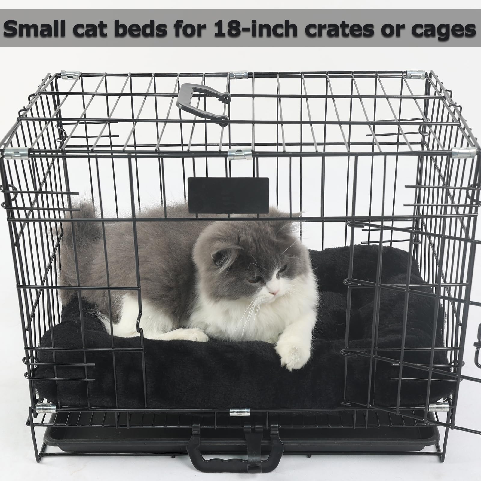 Zihapgpzp 18x12 pet mat offers cushioned support for restful sleep.