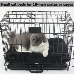 Zihapgpzp 18x12 pet mat offers cushioned support for restful sleep.