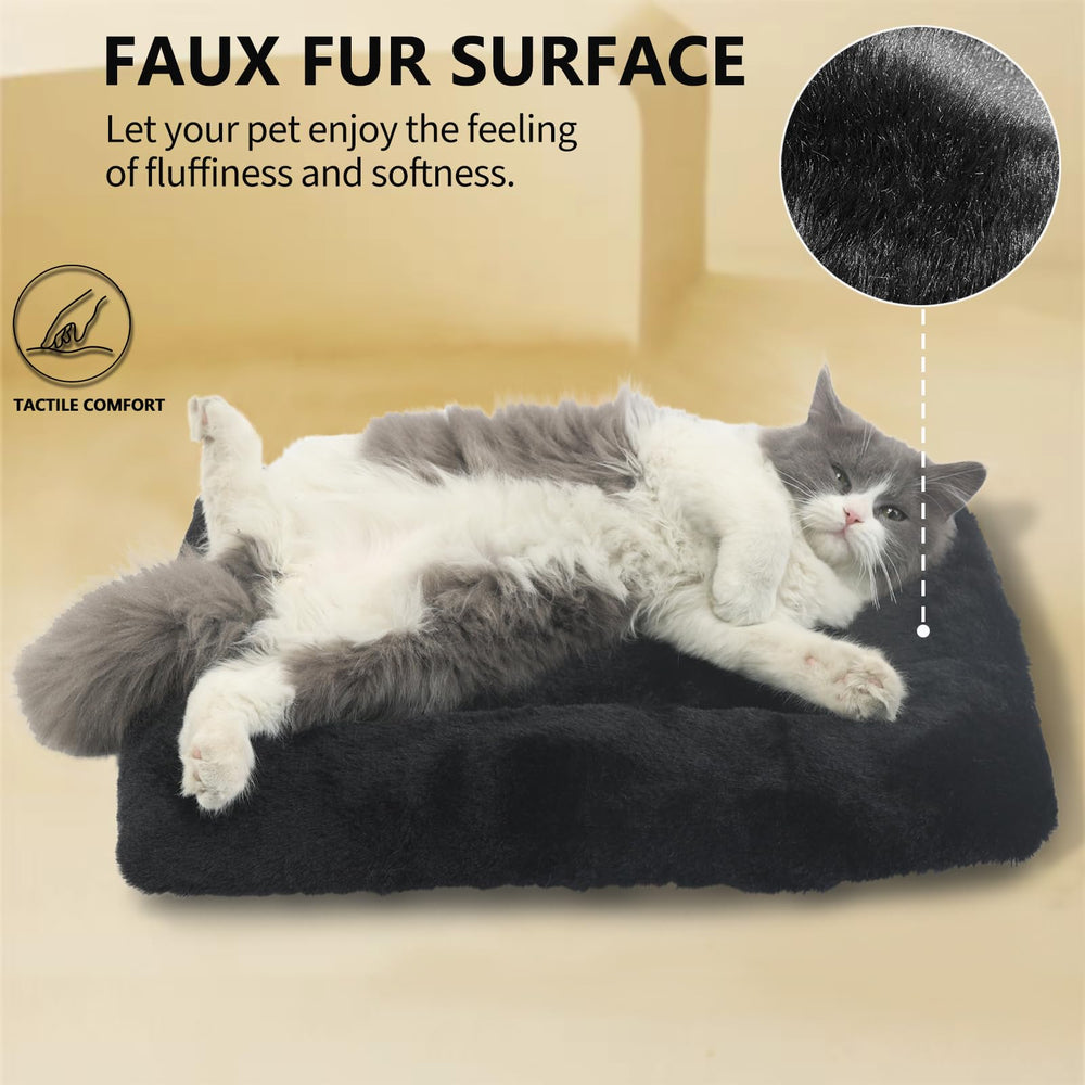 Zihapgpzp soft faux fur surface is skin-friendly and low-shedding.