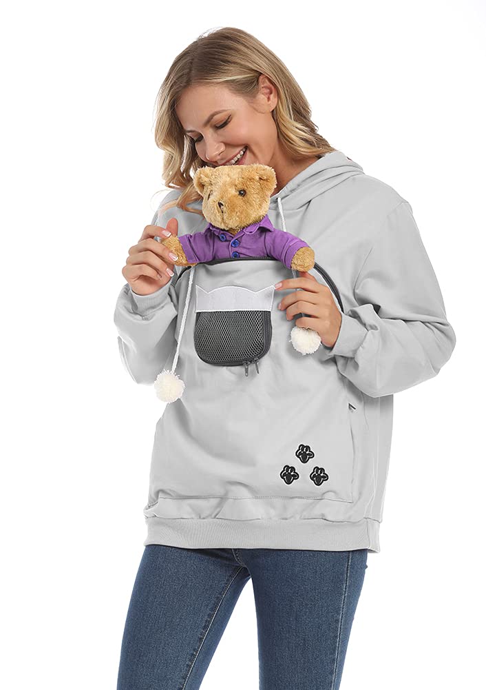 ZIIFULLHOU hands-free puppy carry for quick errands and cozy pet companionship.