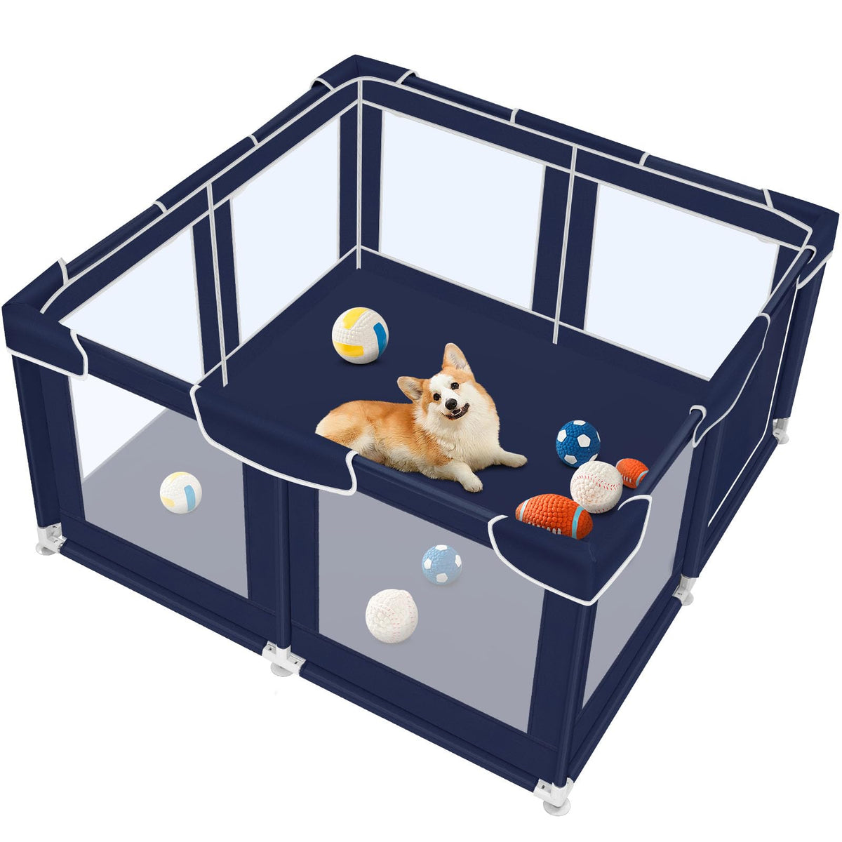 Zikopomi dog playpen assembly: easy setup for quick use