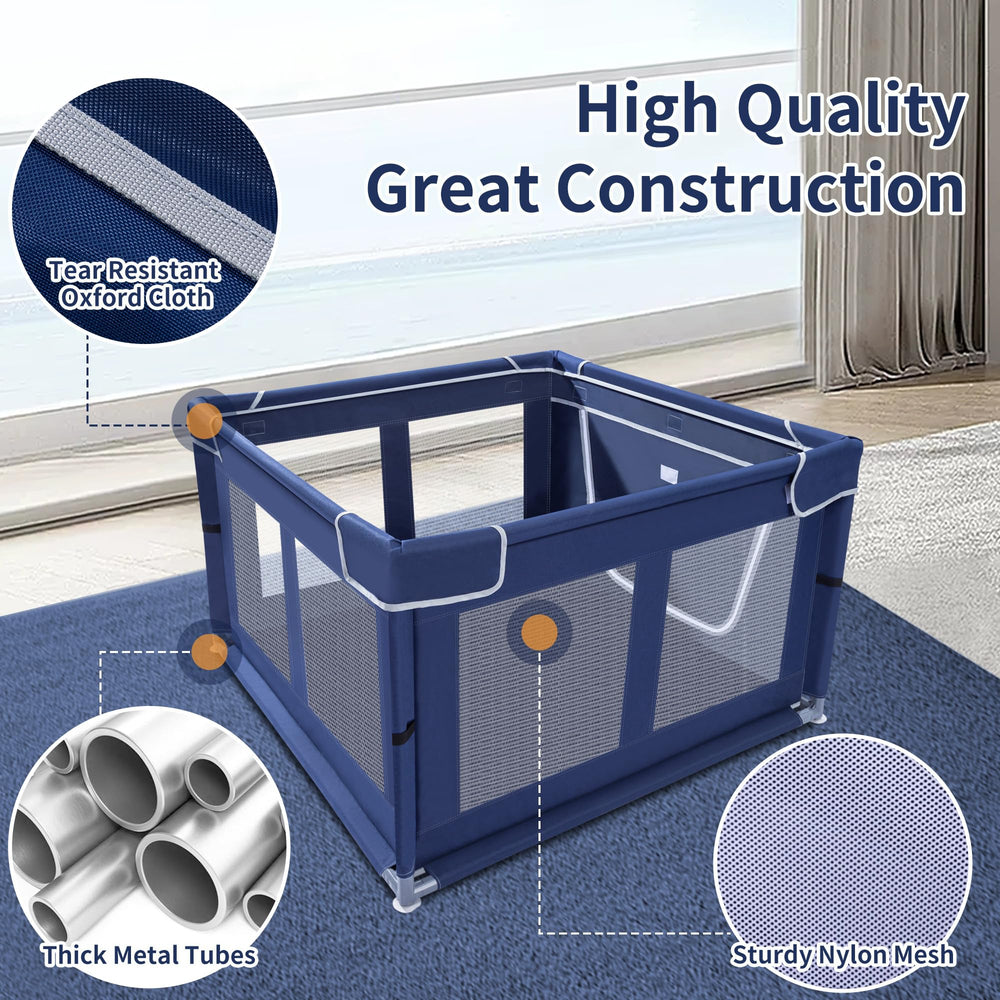 Zikopomi puppy playpen weighs 8 pounds for effortless room-to-room movement.