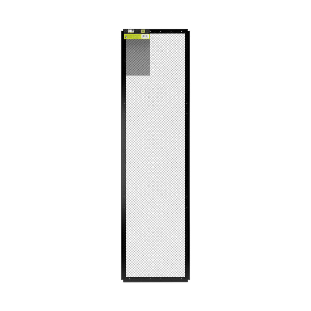 Zilla Fresh Air Screen Cover durability test image emphasizes long-lasting steel frame