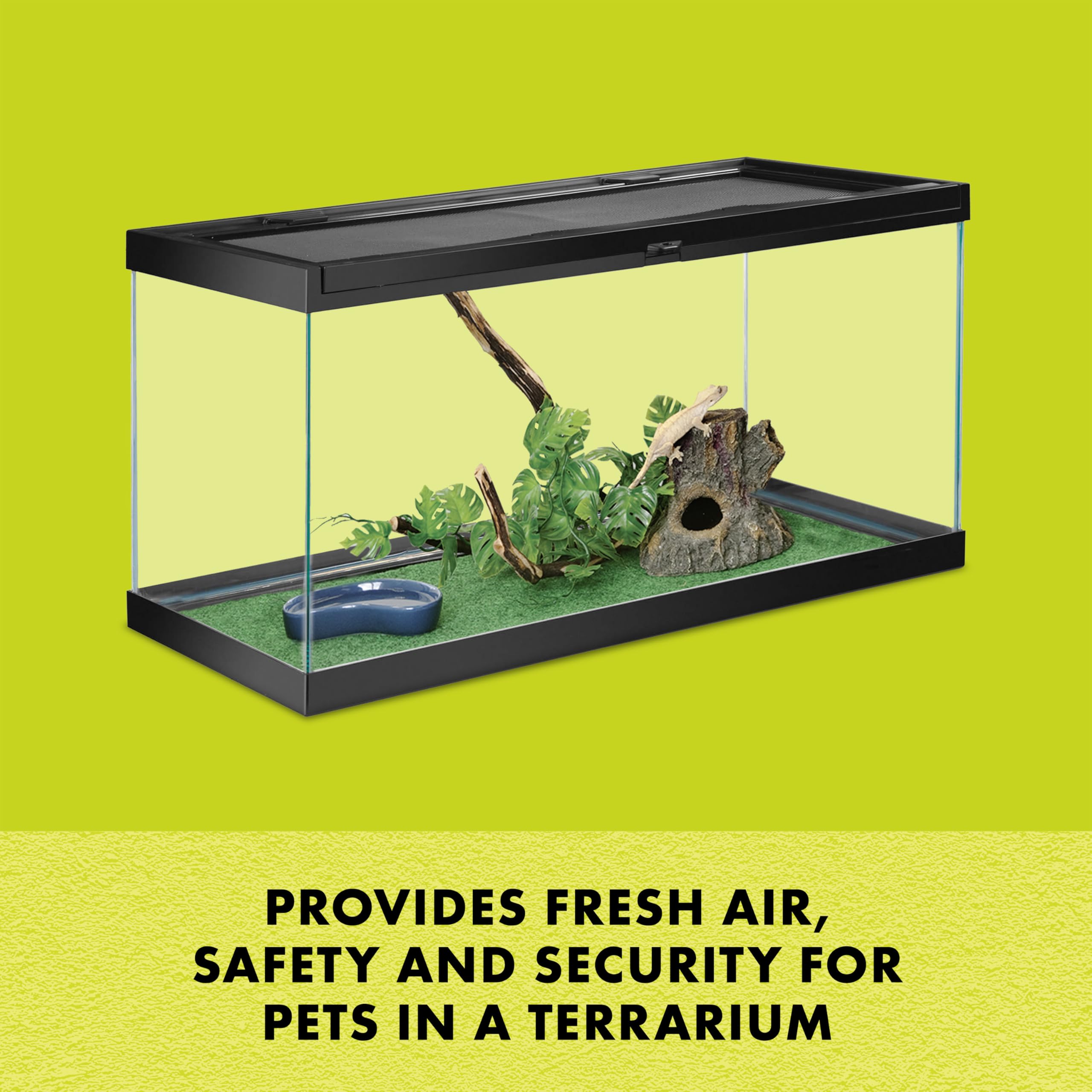 Zilla Fresh Air Screen Cover side view highlights sturdy frame